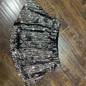 Free people sequin tube top or skirt